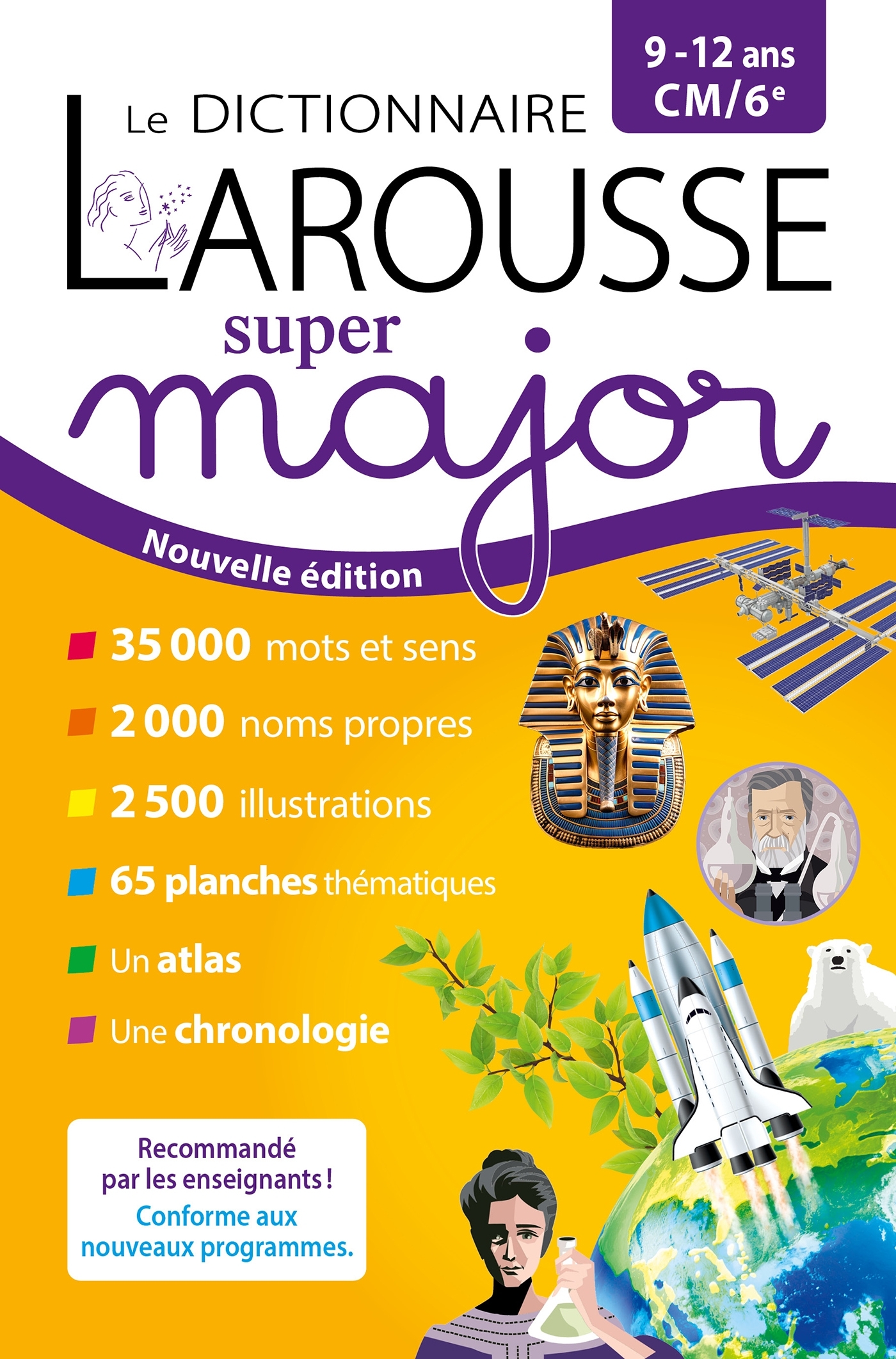 Couverture de Le dictionnaire Larousse Super Major - 9/12 ans - CM/6e