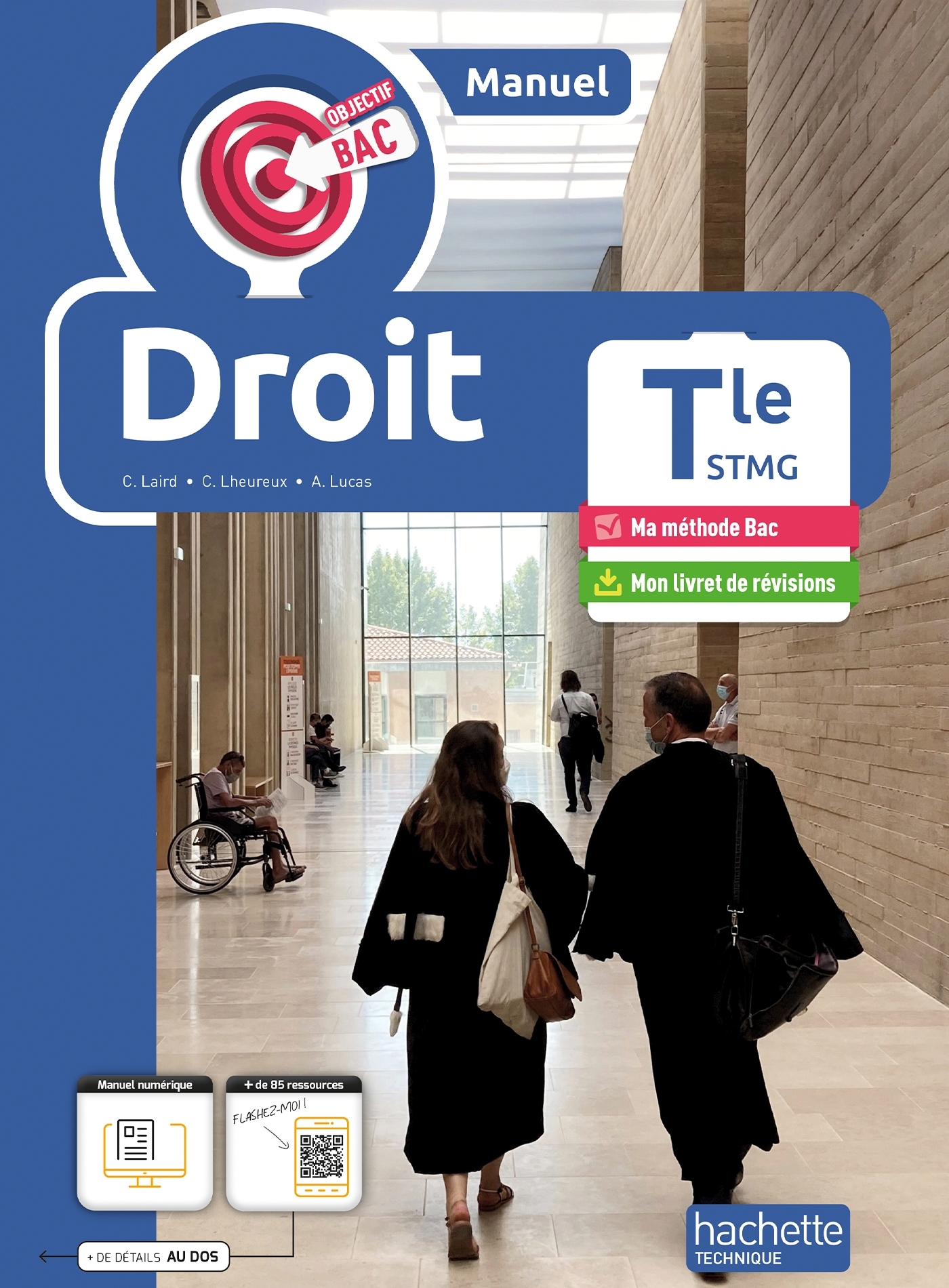Couverture de objectif bac st - Objectif Bac Droit Terminale STMG (manuel) - éd. 2024