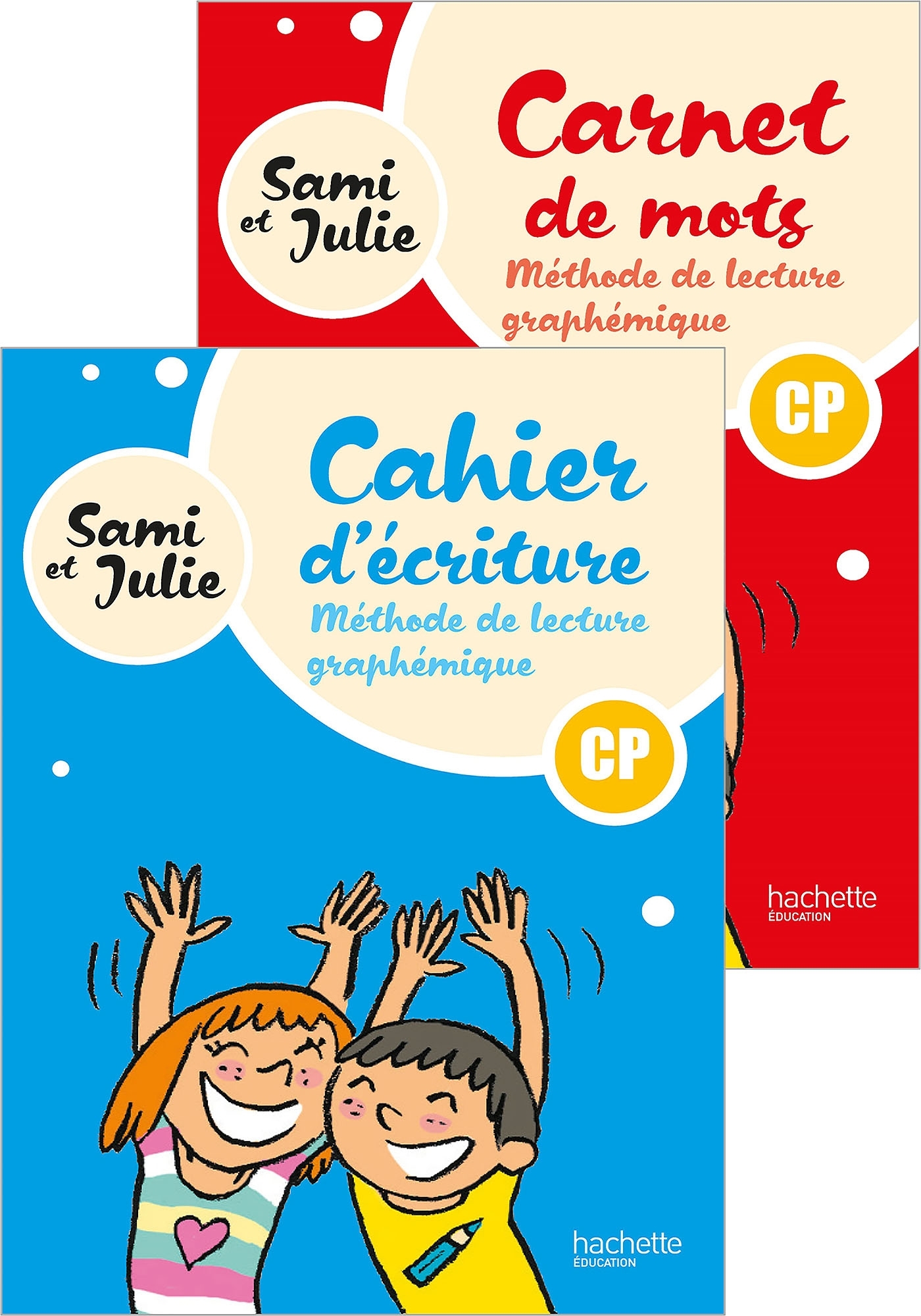 Couverture de Sami et Julie - Sami et Julie - Méthode de lecture CP - Cahier d'écriture - Ed. 2024