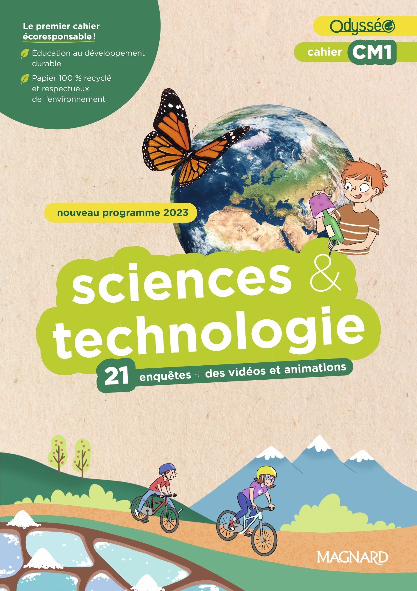 Couverture de Odysséo - Cahier Odysséo Sciences et Technologie CM1 (2024)