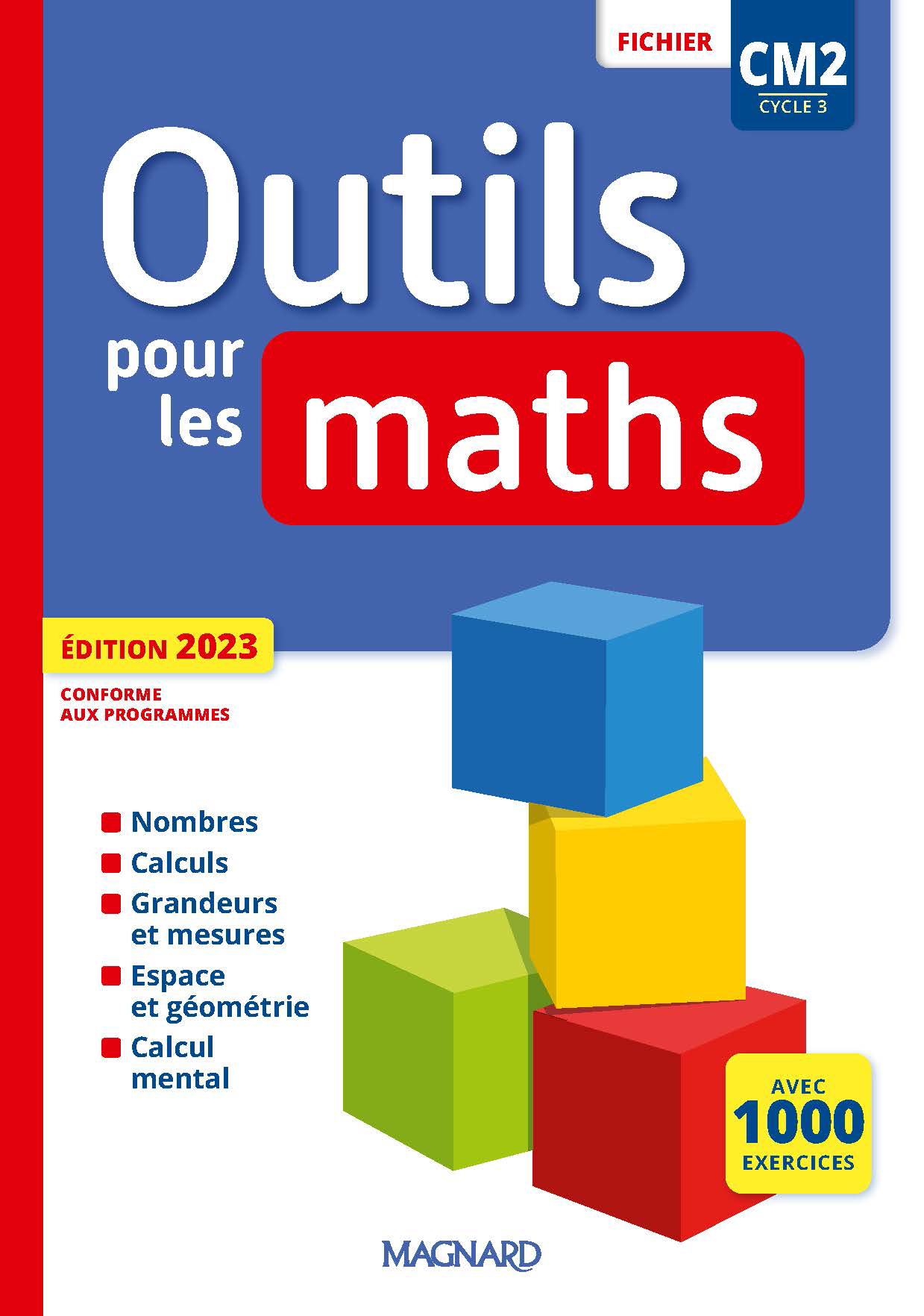 Couverture de Outils pour les Maths - Outils pour les Maths CM2 (2023) - Fichier de l'élève