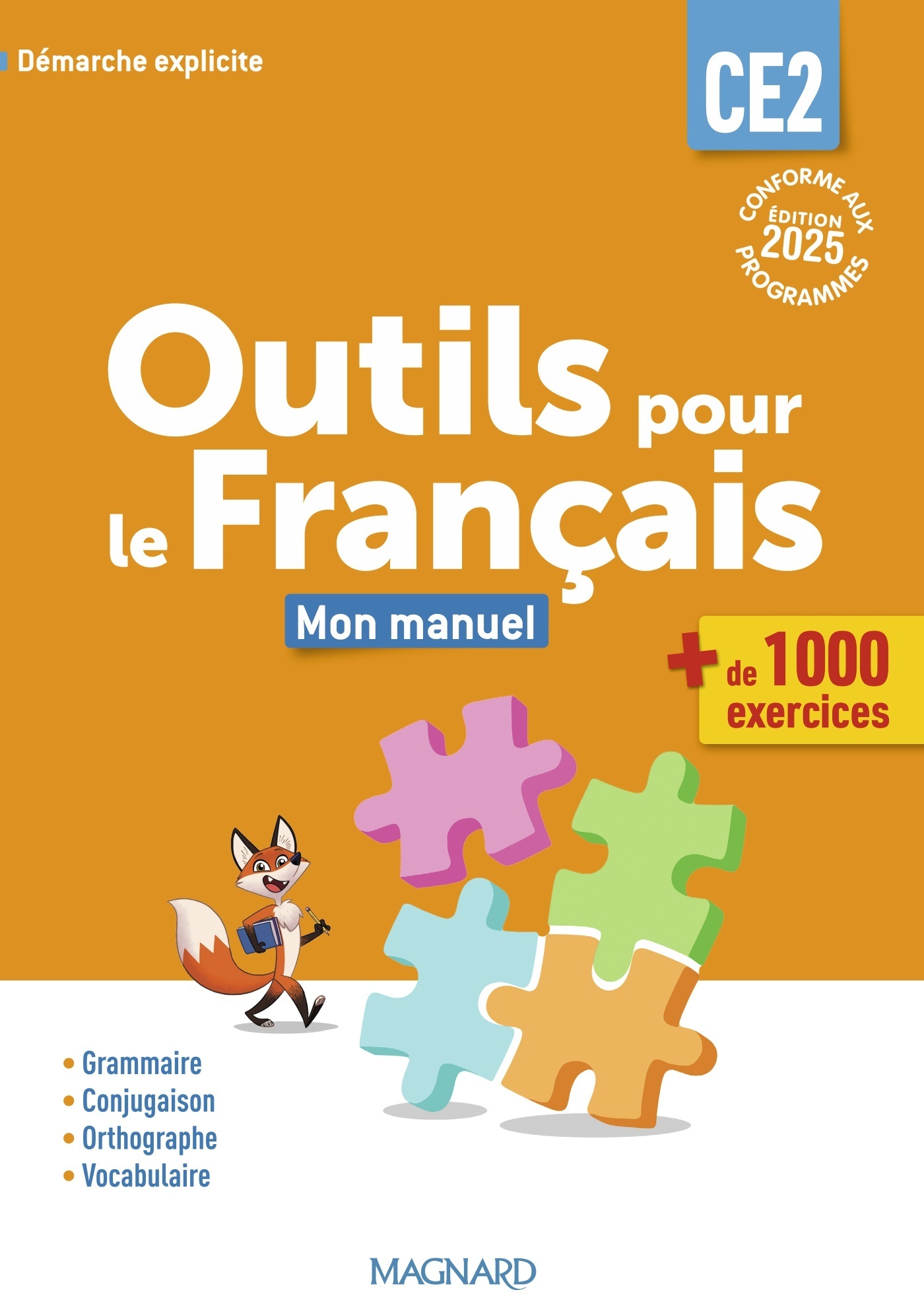 Couverture de Outils pour le Français - Outils pour le Français CE2 (2025) - Manuel