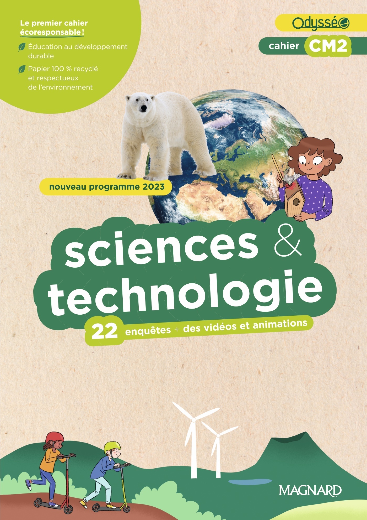Couverture de Odysséo - Cahier Odysséo Sciences et Technologie CM2 (2024)