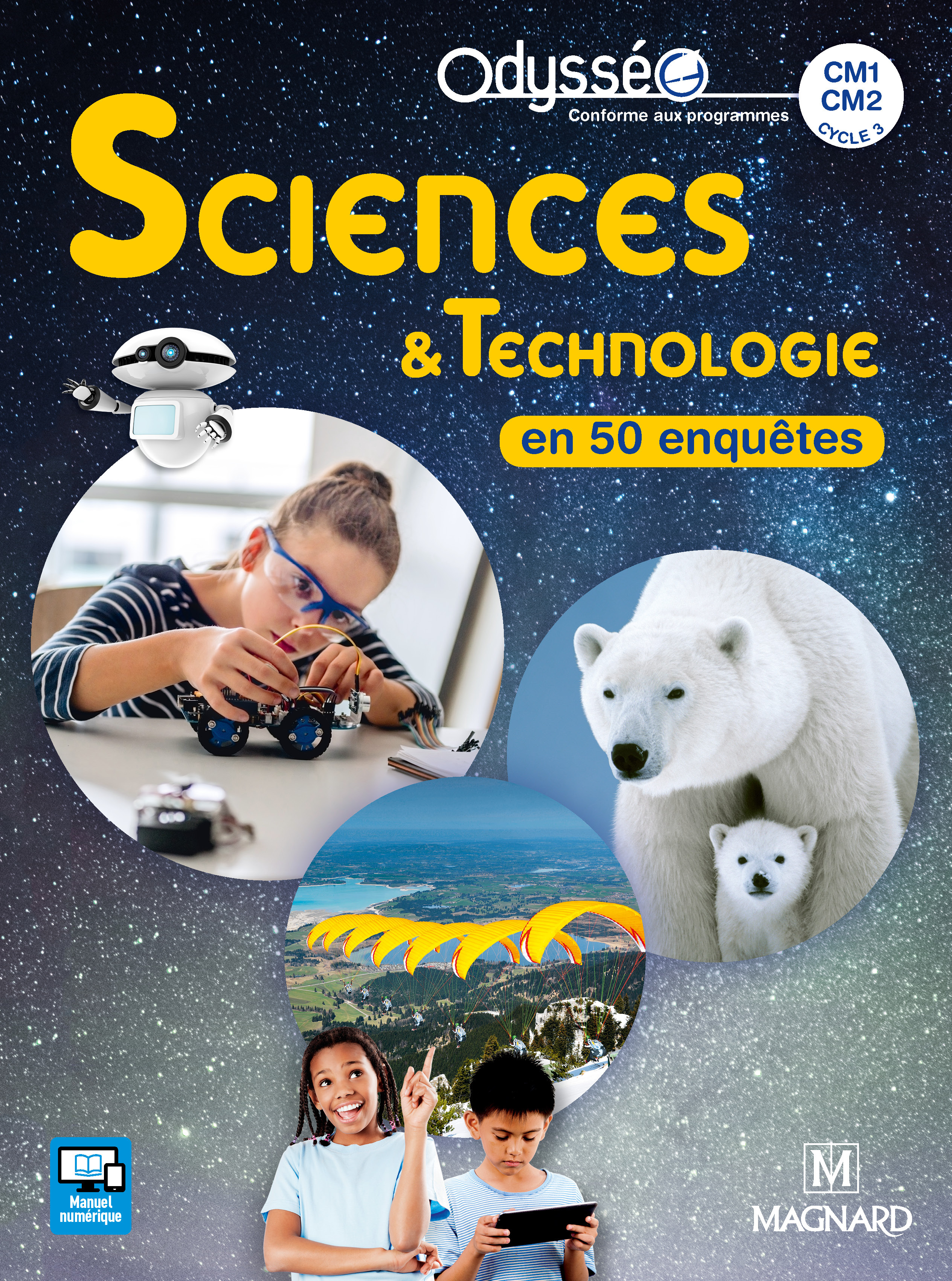 Couverture de Odysséo - Odysséo Sciences CM1-CM2 (2018) - Manuel