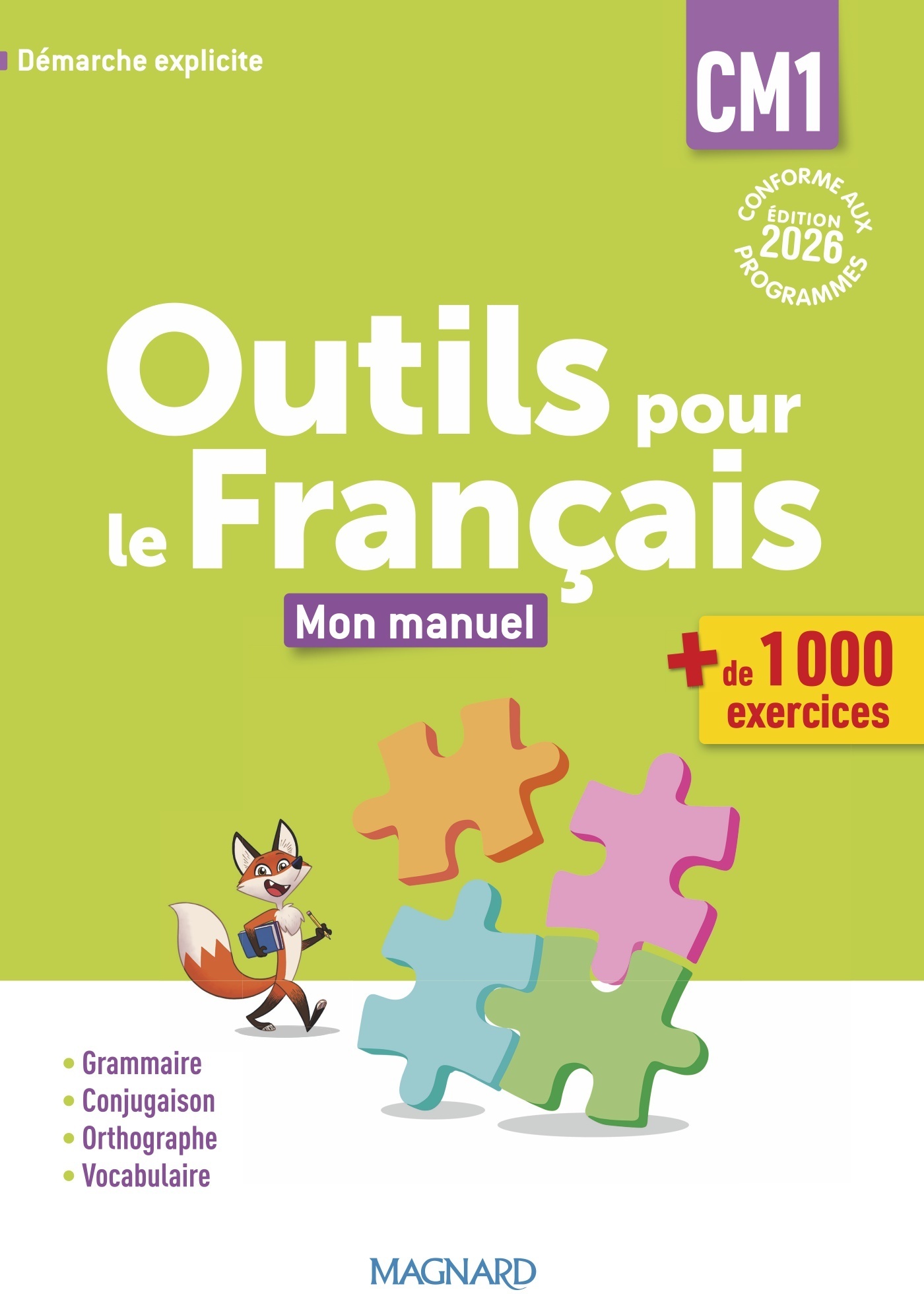 Couverture de Outils pour le Français - Outils pour le Français CM1 (2026) - Manuel