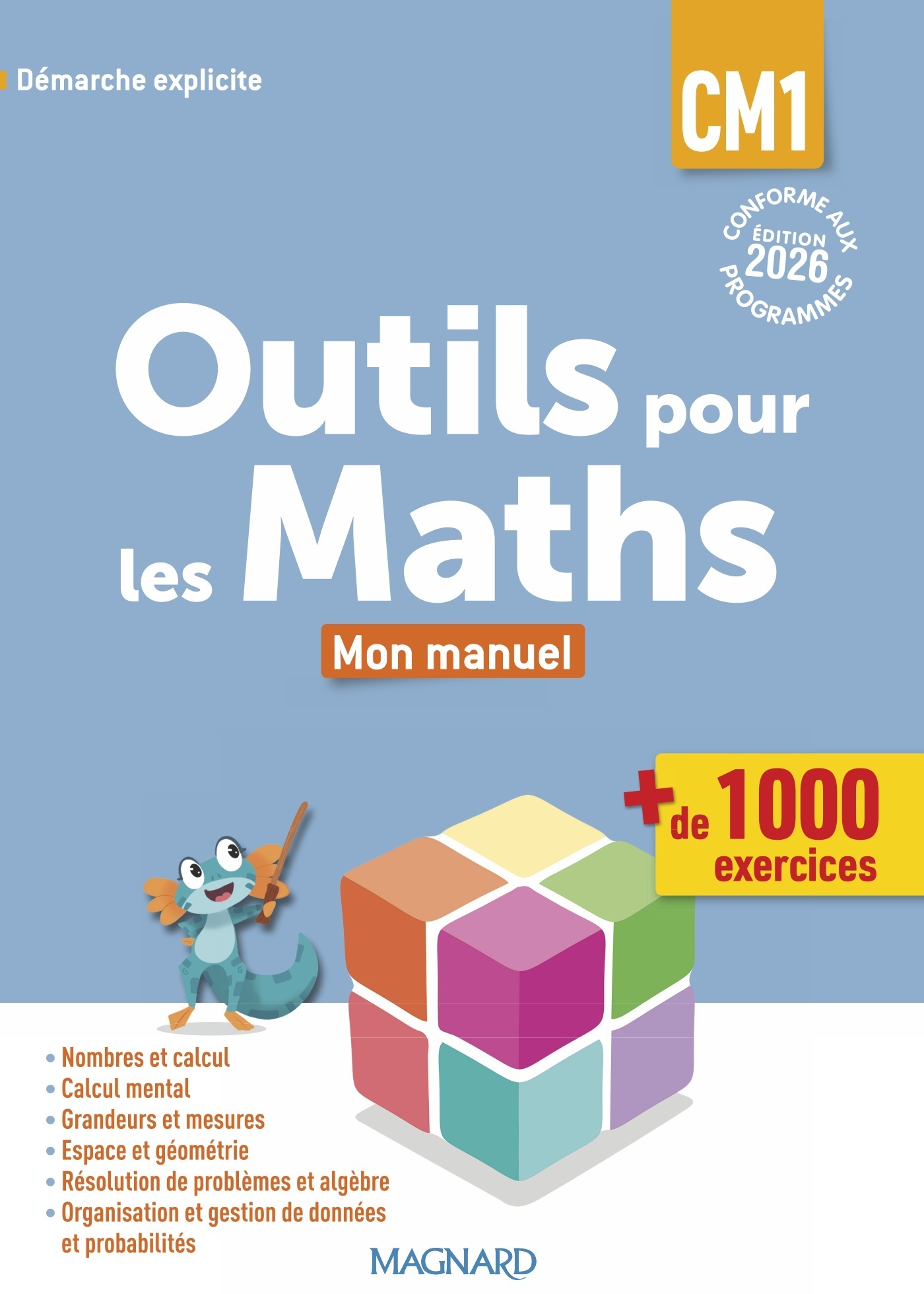 Couverture de Outils pour les Maths - Outils pour les Maths CM1 (2026) - Manuel élève