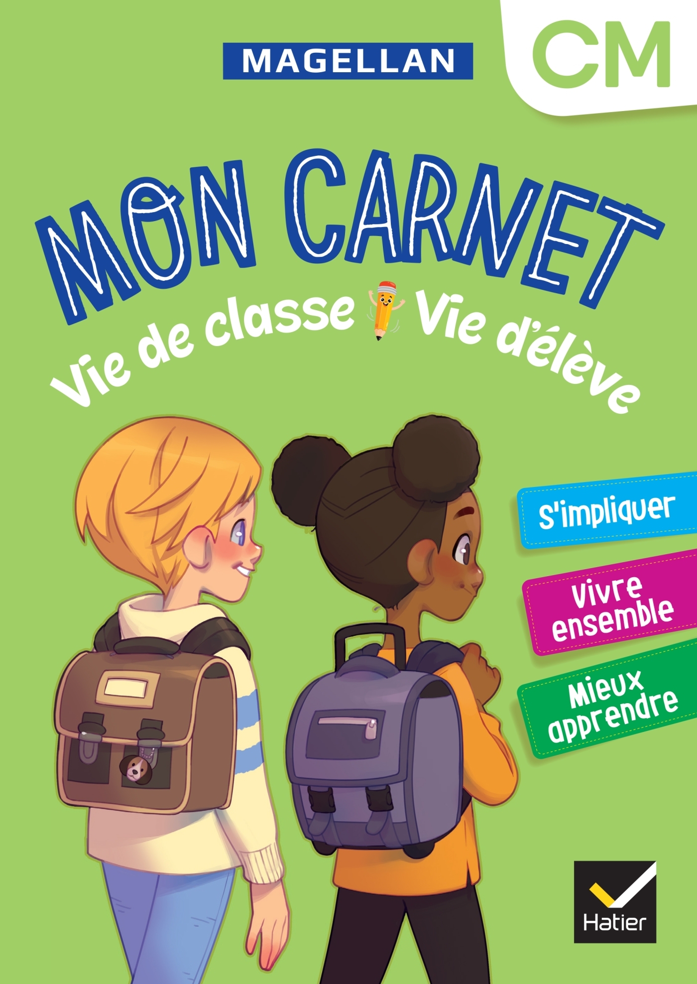 Couverture de Vie de classe V - Vie de classe Vie d'élève Magellan CM - Ed. 2024 - Cahier de l'élève