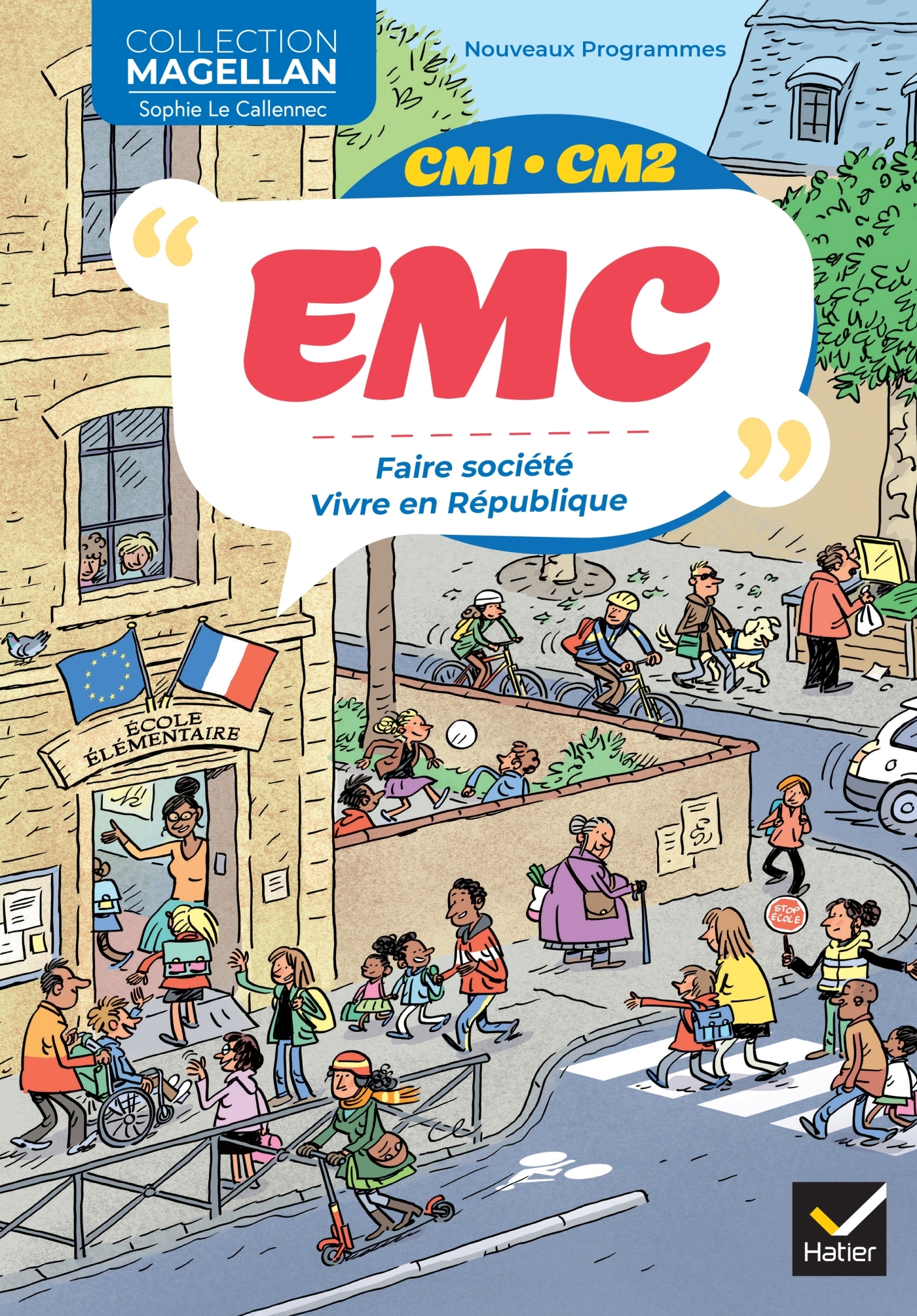 Couverture de Magellan EMC - Magellan Enseignement moral et civique (EMC) CM - Ed. 2025 - Manuel élève