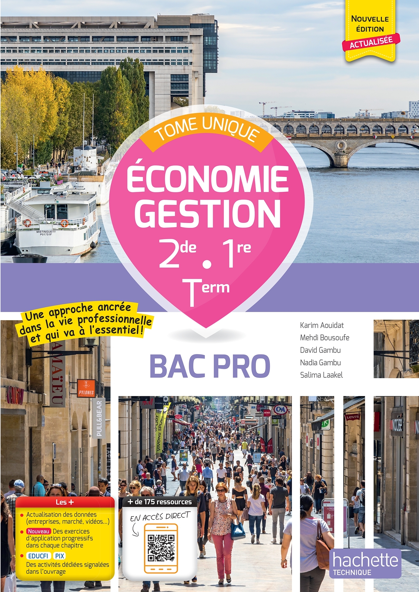 Couverture de Economie-Gestio - Economie-Gestion - 2de/1re/Term - Bac Pro - détachable - éd. 2026