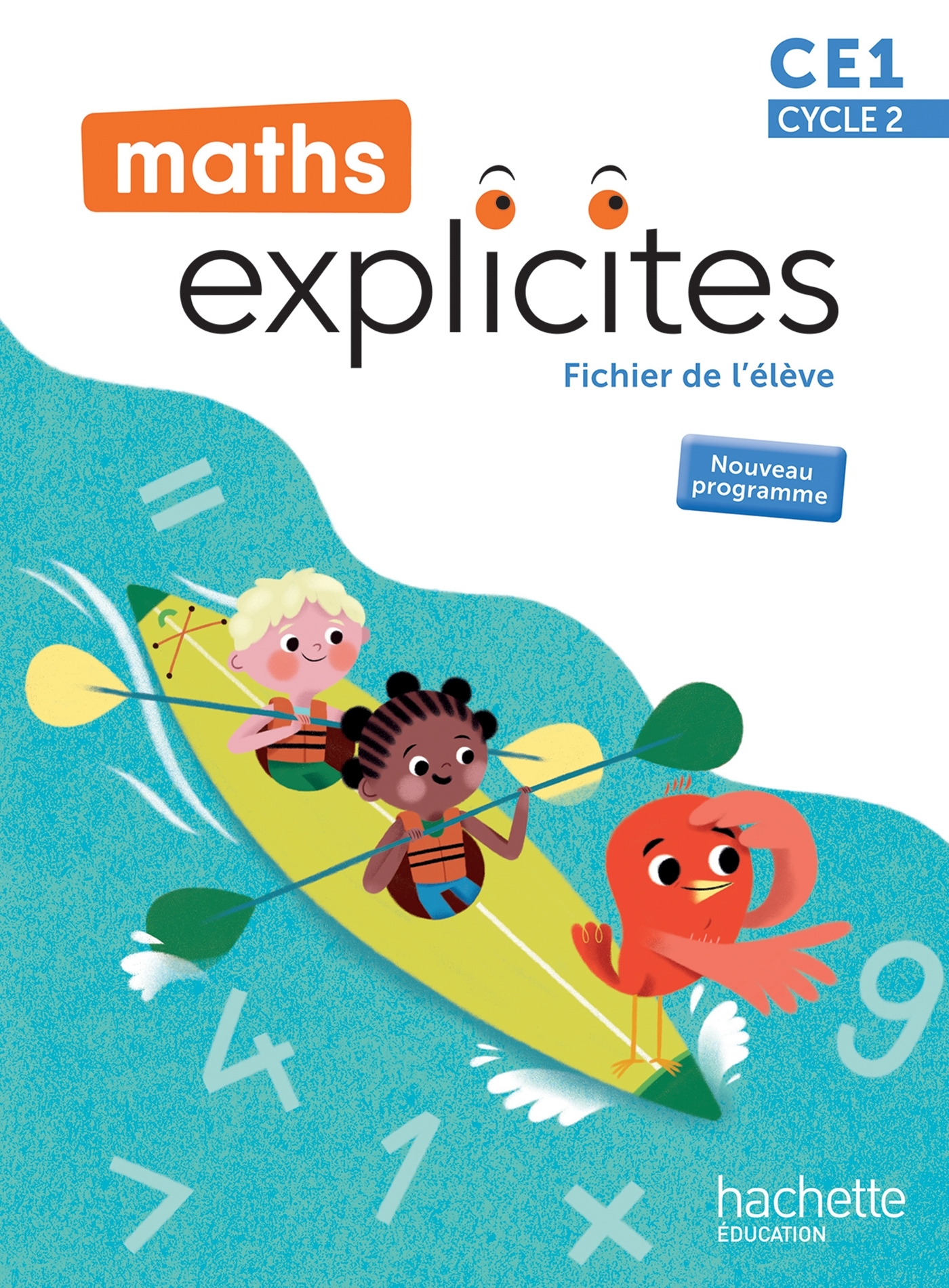 Couverture de Maths Explicite n° 95 - Maths Explicites CE1 - Fichier élève - Edition 2025