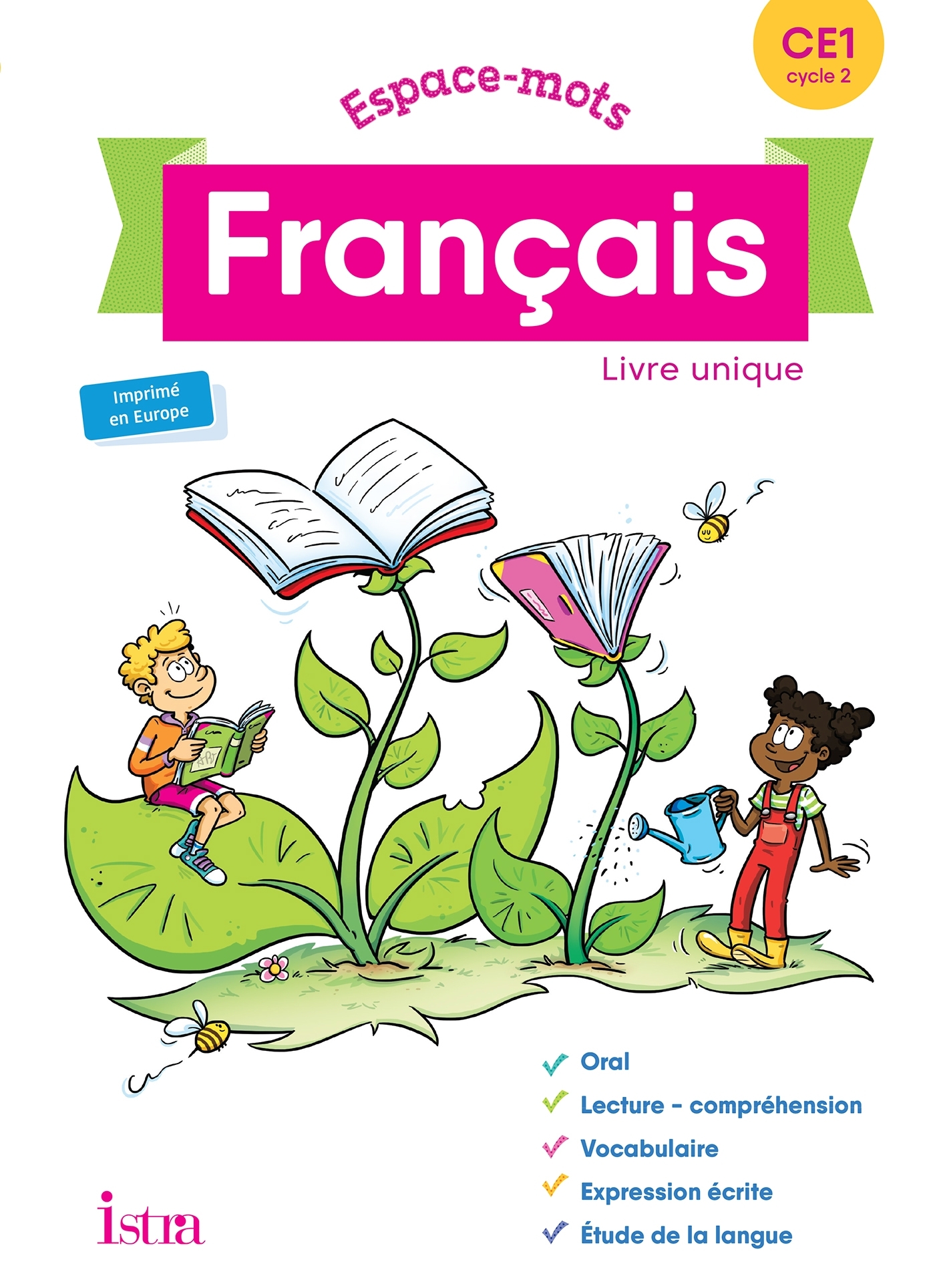 Couverture de Espace-Mots n° 45 - Espace-Mots Français CE1 - Livre élève - Ed. 2020