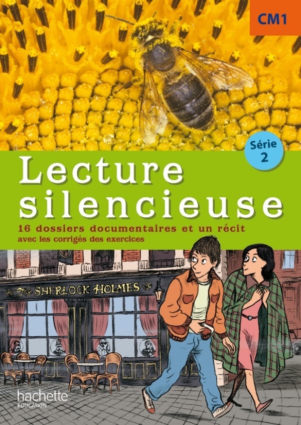 Couverture de Lecture silenci - Lecture silencieuse CM1 Série 2 - Pochette élève - Ed. 2012