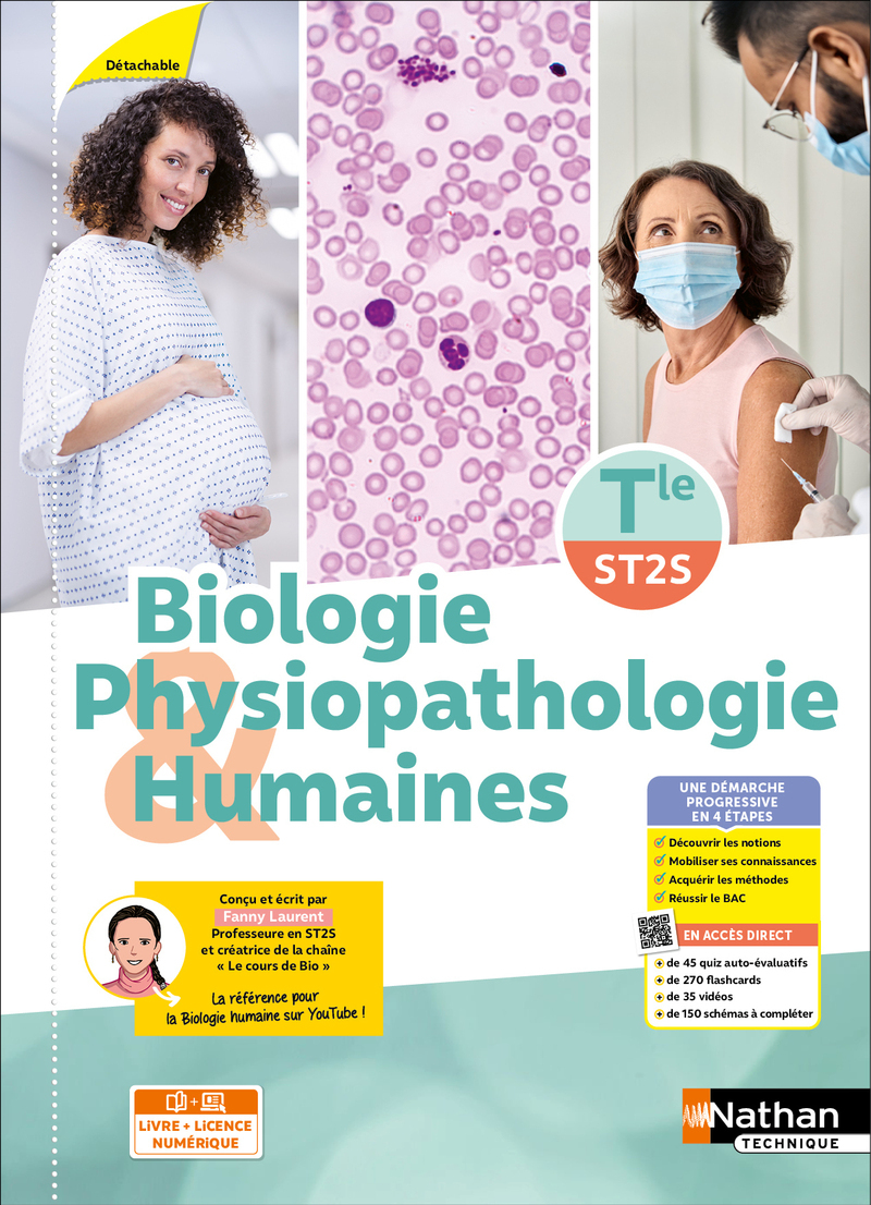 Couverture de Biologie et physiopathologie humaines - Term ST2S - Ed. 2026 - pochette