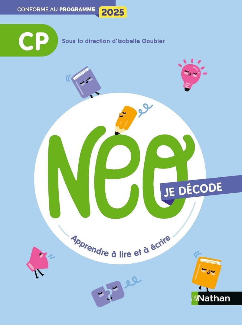 Couverture de NEO - Neo - CP - Je décode - Manuel