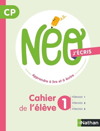 Couverture de NEO - Neo j'écris CP - Cahier de l'élève 1