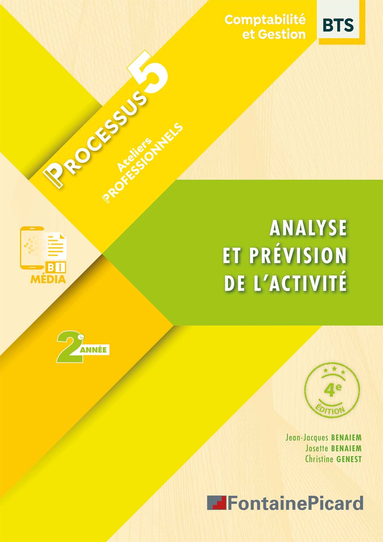 Couverture de ANALYSE ET PREVISION DE L'ACTIVITE BTS2 CG