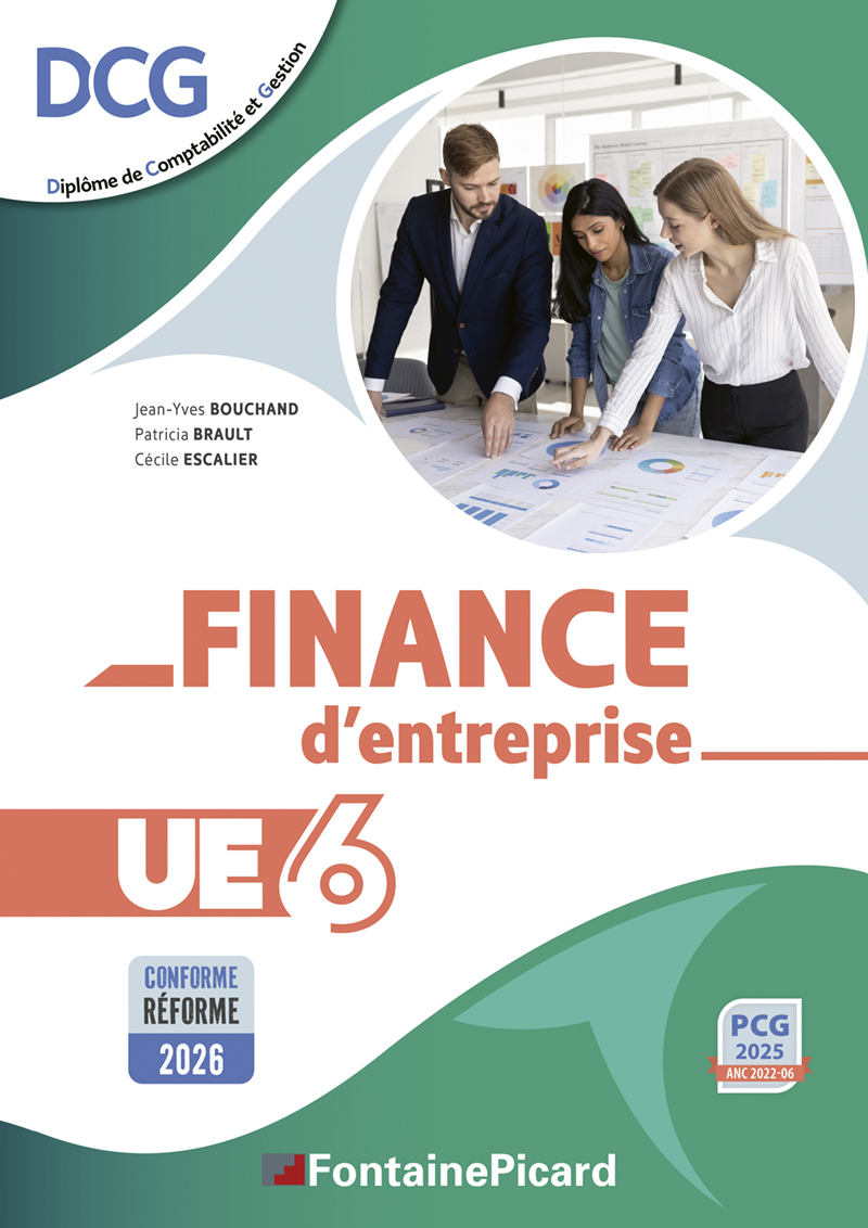 Couverture de FINANCE D'ENTREPRISE UE6 DCG