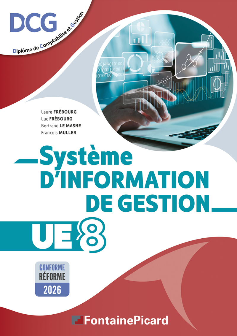 Couverture de SYSTEME D'INFORMATION DE GESTION - UE8 DCG