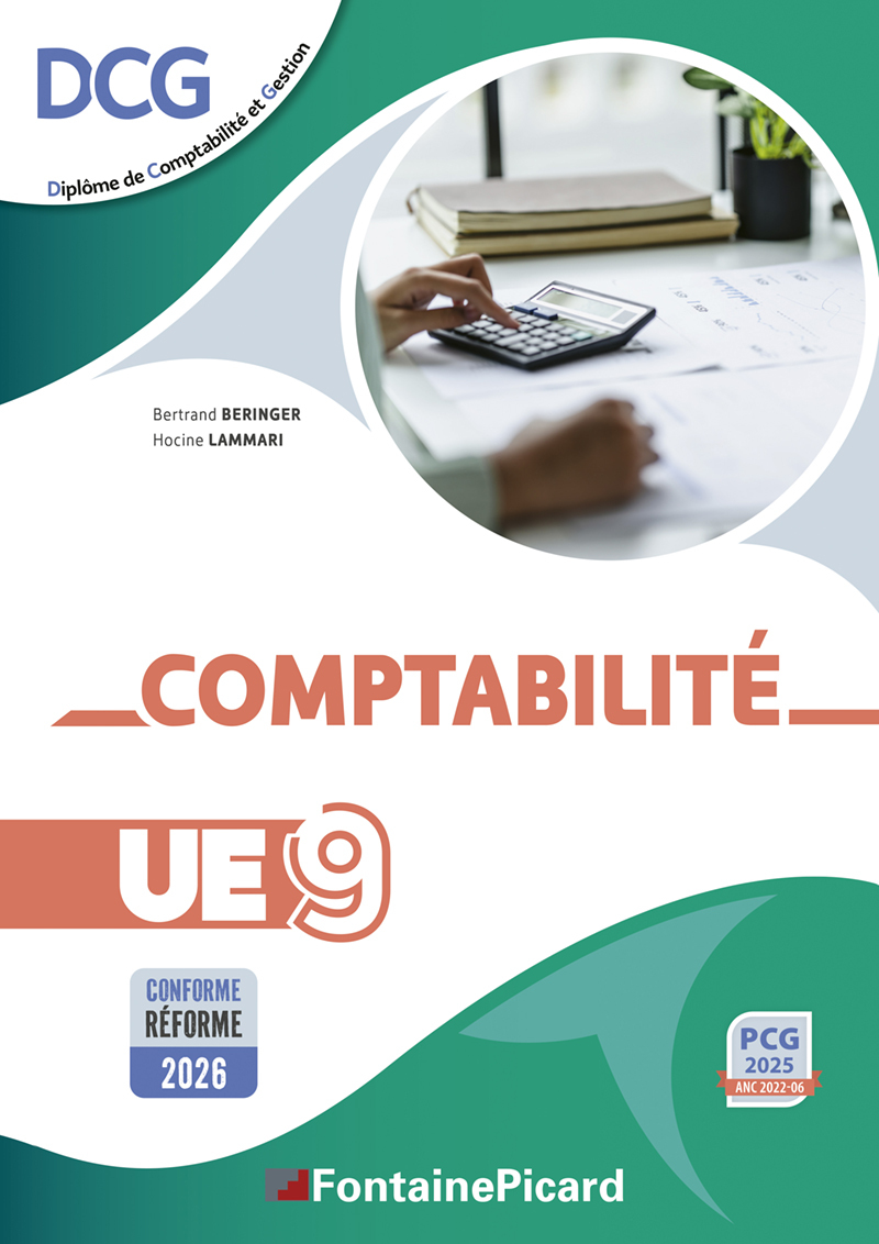 Couverture de COMPTABILITE UE9 DCG