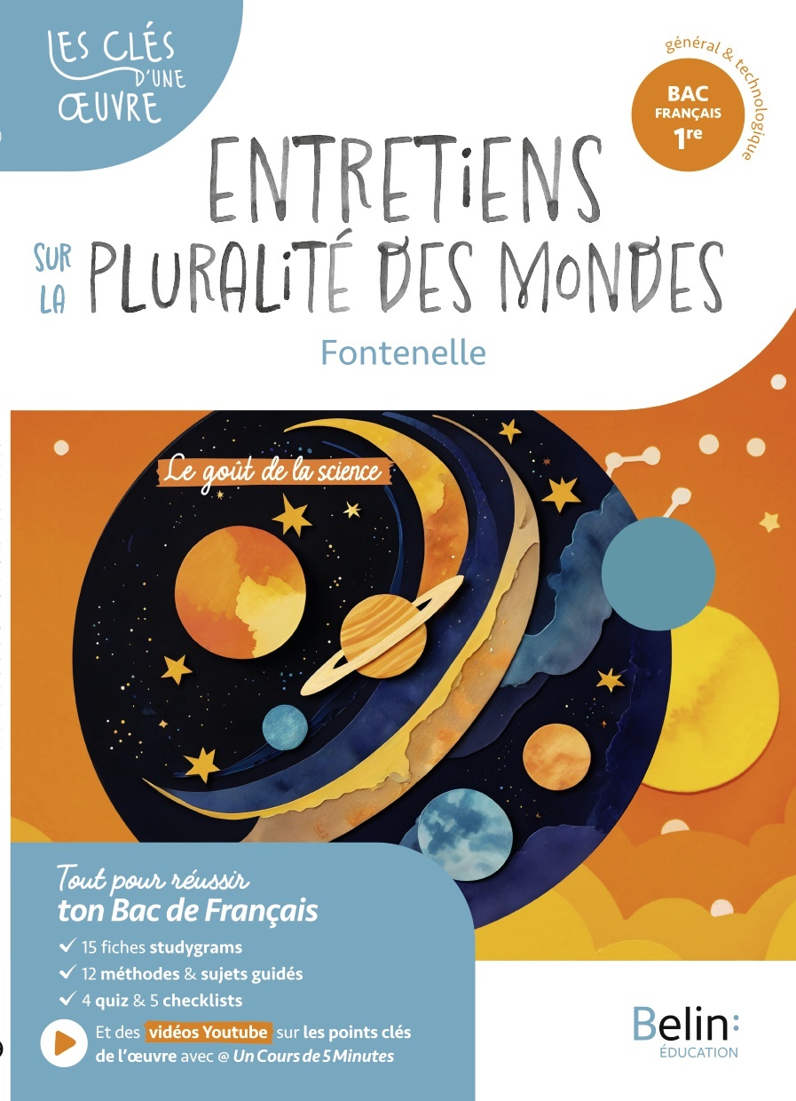 Couverture de Les clés d'une oeuvre - Entretiens sur la pluralité des mondes