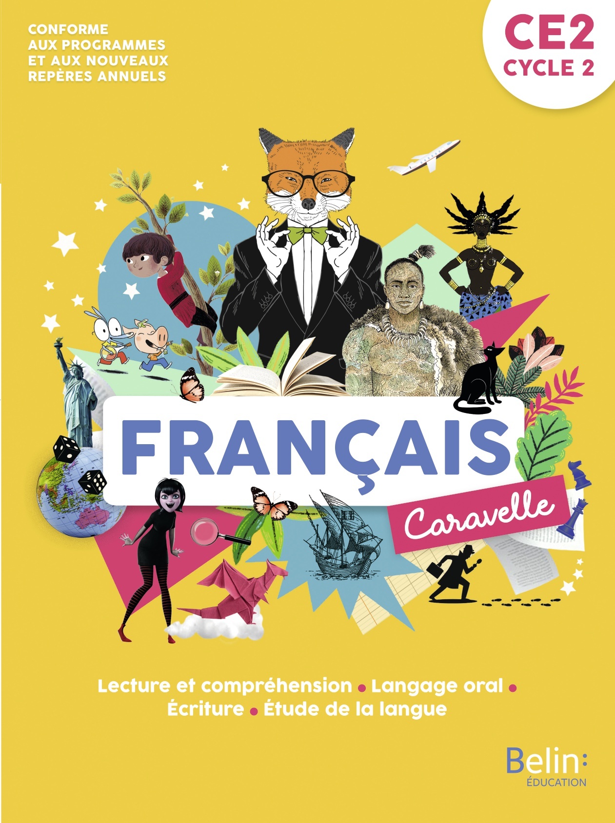 Couverture de Caravelle - Caravelle CE2 - Manuel élève 2022
