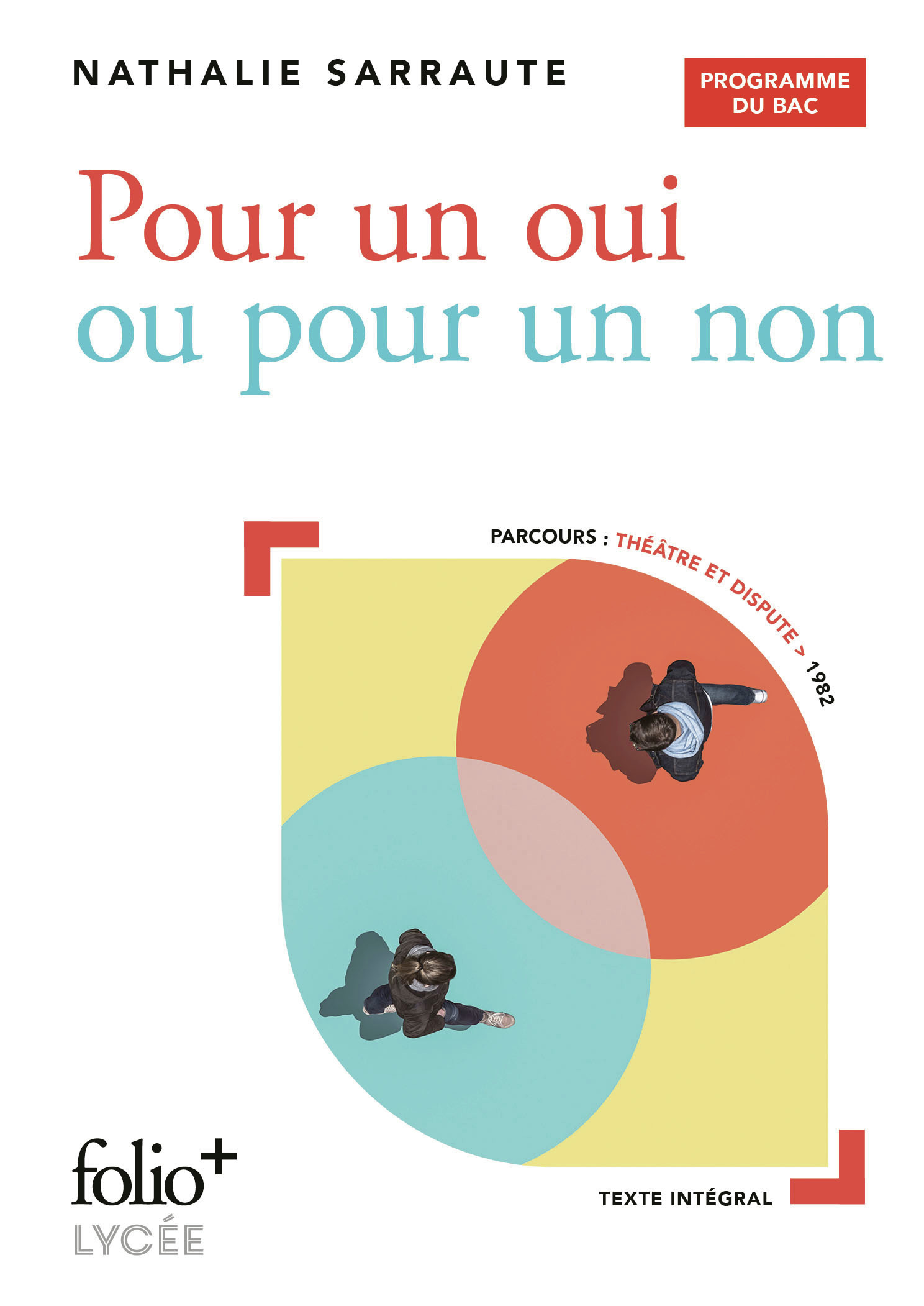 Couverture de Folio+Lycée n° 44 - Pour un oui ou pour un non - Bac 2026