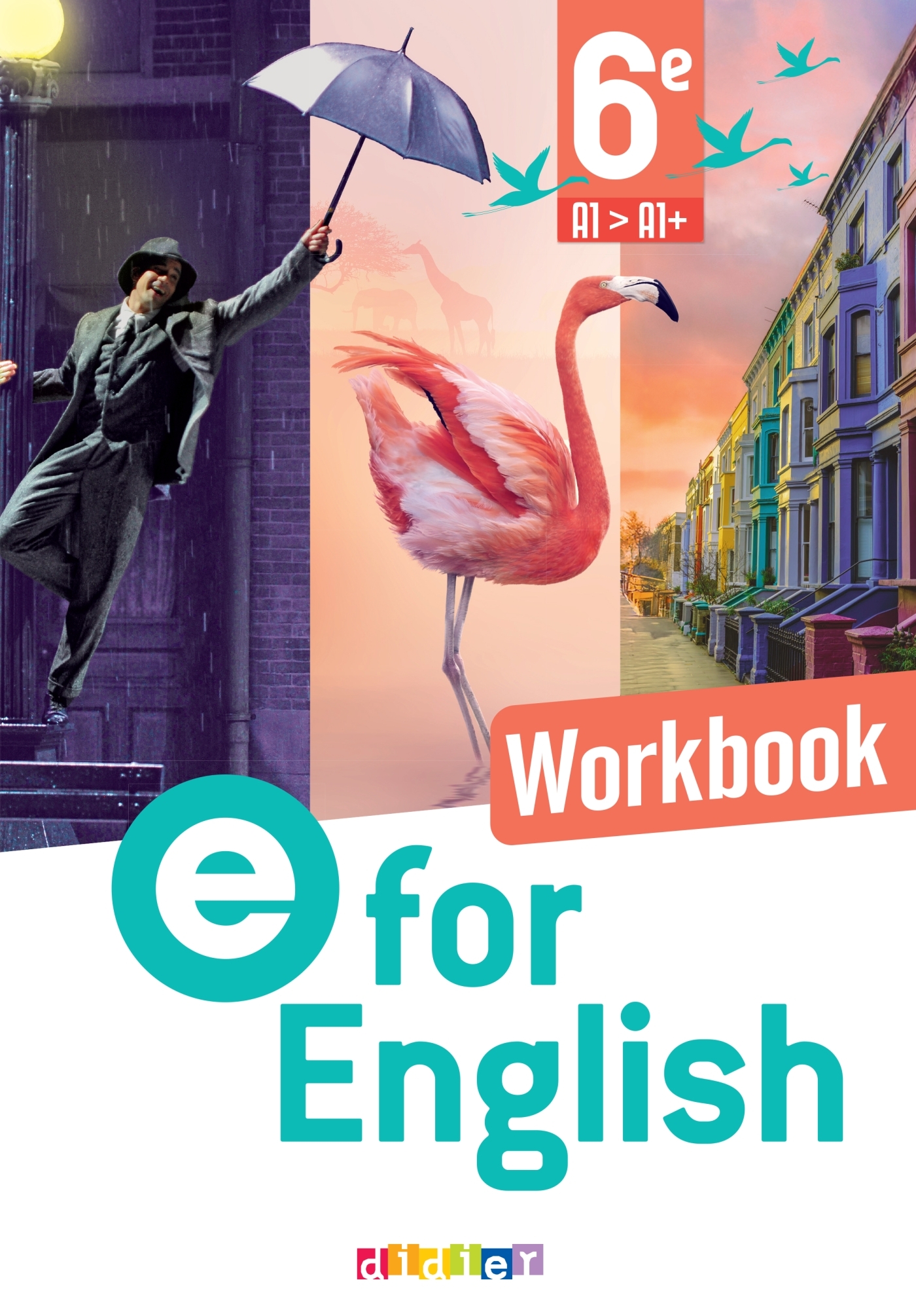 Couverture de E for English - E For English - Anglais 6e - Ed. 2025 - Workbook