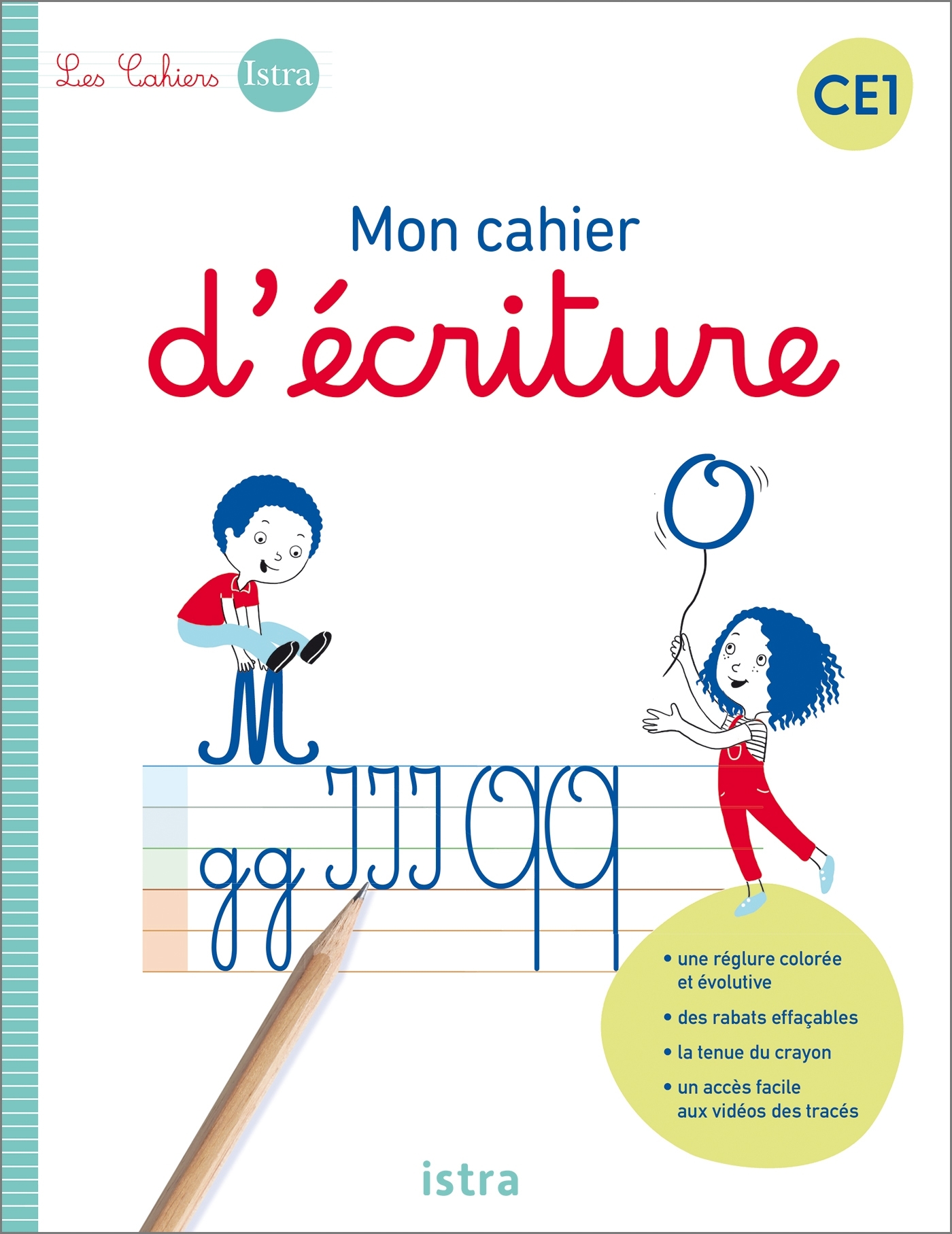 Couverture de Mon cahier d'éc - Mon cahier d'écriture CE1 - Cahier élève - Ed. 2022