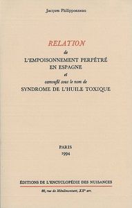 Relation de l'empoisonnement perpétré en Espagne