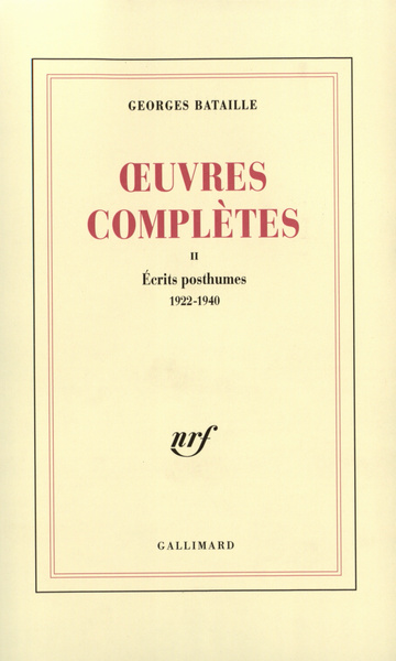 Œuvres complètes