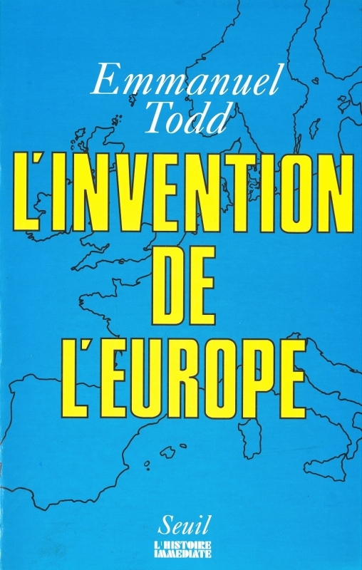 L'Invention de l'Europe