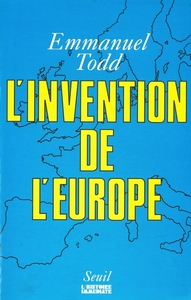 L'Invention de l'Europe