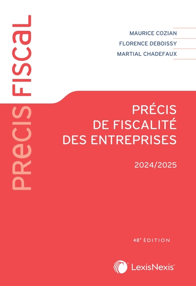 Précis de fiscalité des entreprises 2024-2025