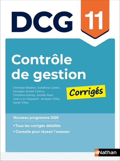 Contrôle de gestion - DCG - Épreuve 11 - Corrigés applications