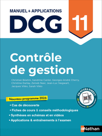 Contrôle de gestion - DCG - Épreuve 11 - Manuel et applications