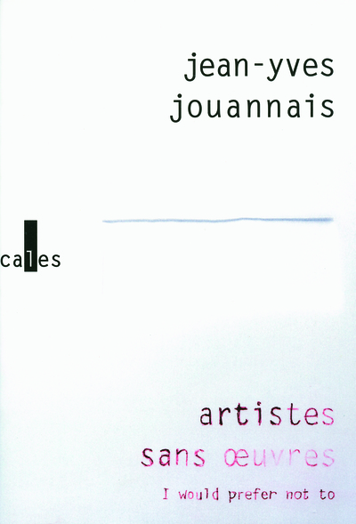 Artistes sans oeuvres