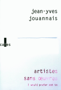 Artistes sans oeuvres