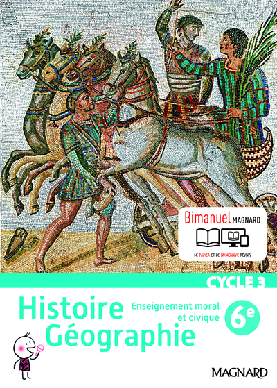 Histoire Géographie EMC 6e (2016) – Manuel élève