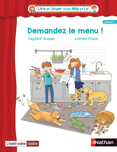 Lire et jouer avec Mip et Lo - Lot de 5 pièces 2 Cycle 2 : Demandez le menu