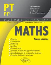 Mathématiques PT/PT* - nouveau programme 2014