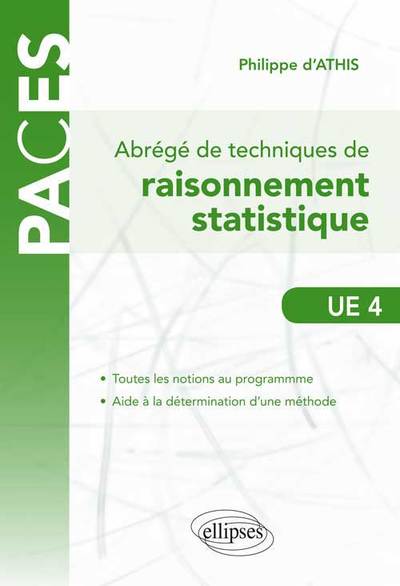 UE4 - Abrégé de techniques de raisonnement statistique