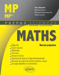 Mathématiques MP/MP* - nouveau programme 2014