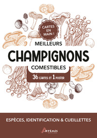 COFFRET MEILLEURS CHAMPIGNONS COMESTIBLES - 36 CARTES + 1 POSTER