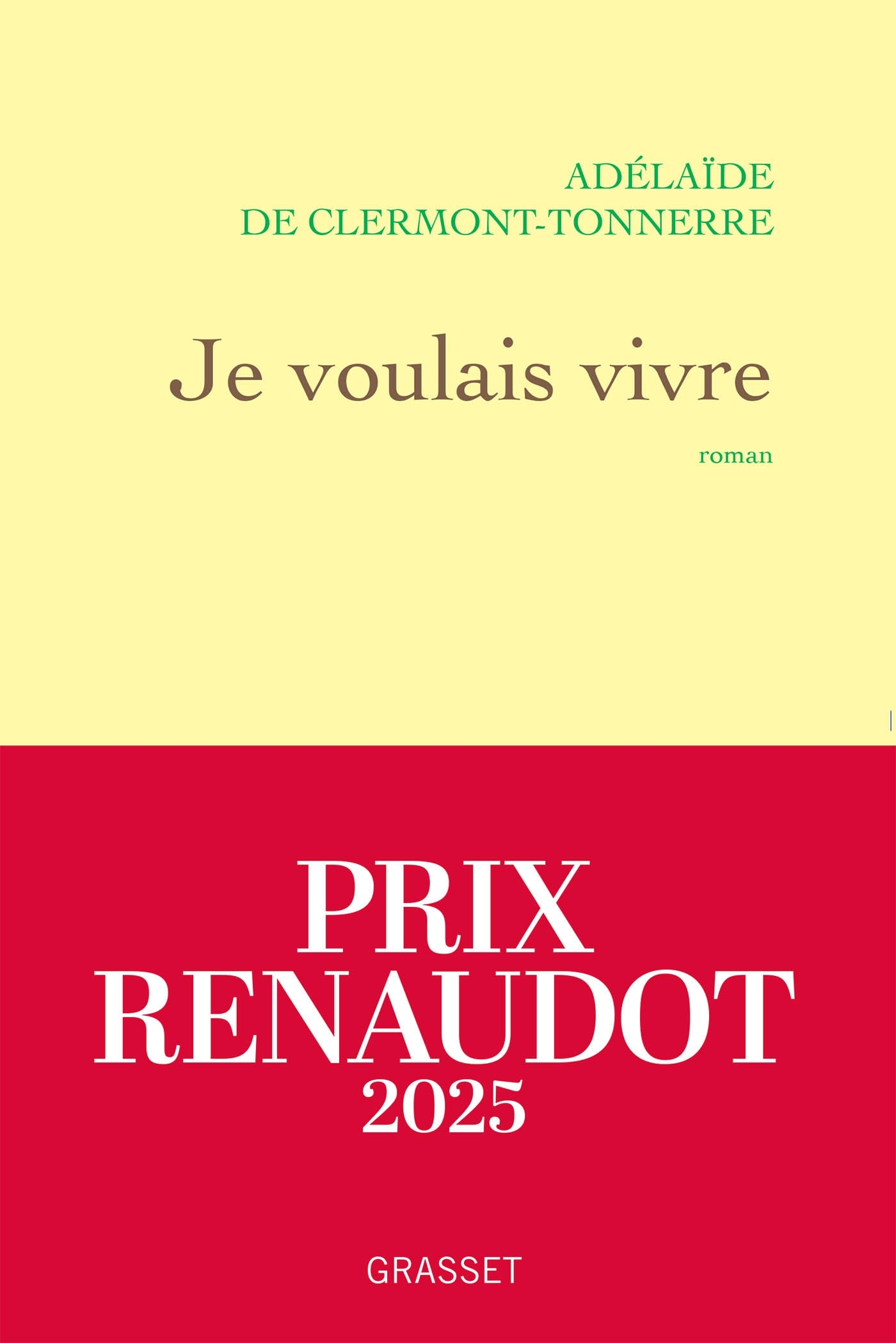 Je voulais vivre