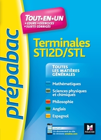 PREPABAC - Toutes les matières générales - Terminales STI2D - STL - Révision et entrainement