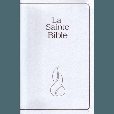 BIBLE NEG COMPACT FIBROCUIR TR.OR BLANC