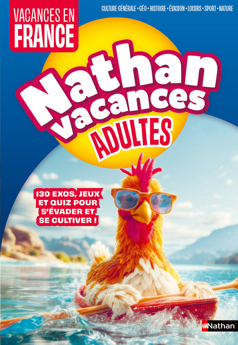 Cahier de vacances - Nathan Vacances Adultes Vacances en France