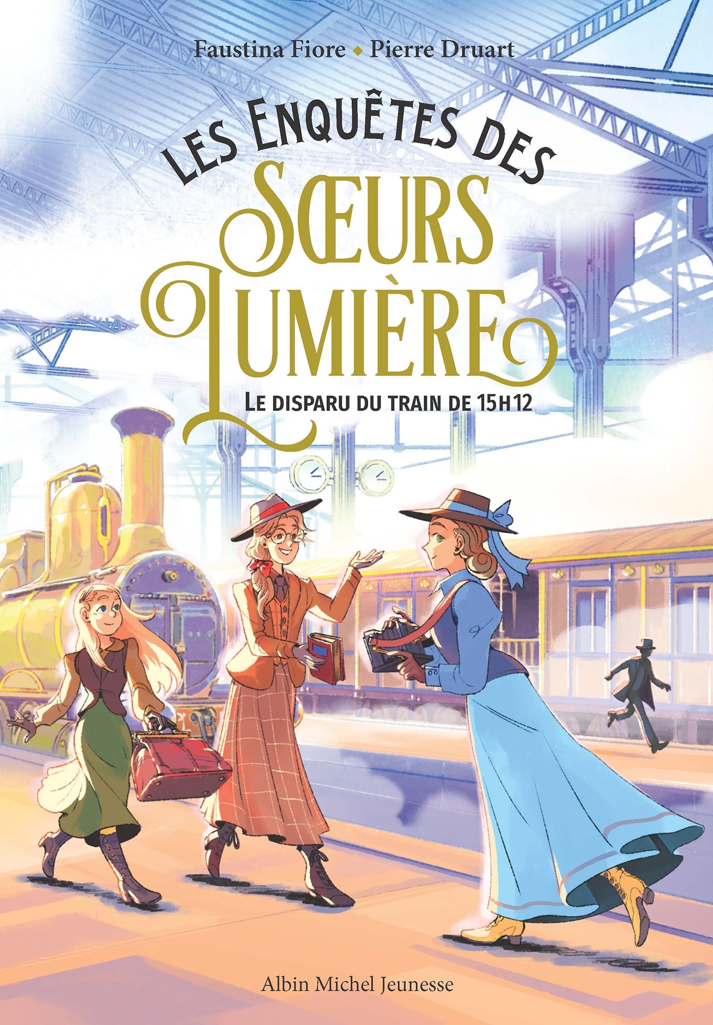 Les Enquêtes des soeurs Lumière - tome 1 - Le Disparu du train de 15h12