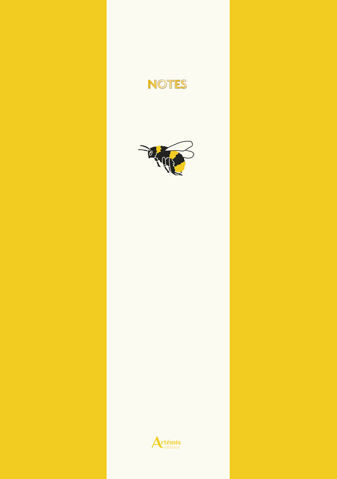 Carnet de notes - abeille