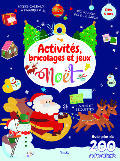 Noël : activités, bricolages et jeux